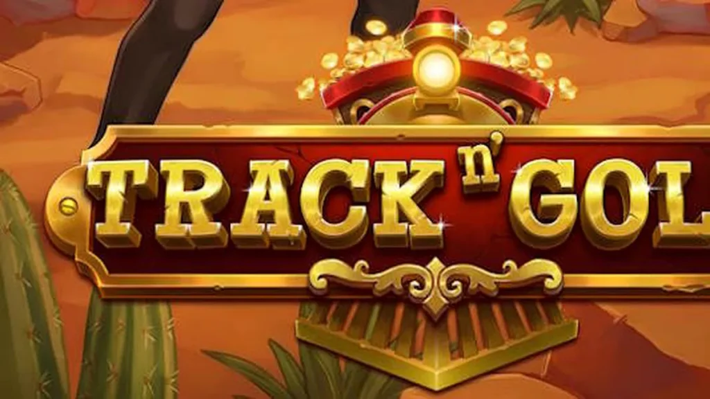 Tampilan antarmuka mobile game slot Track n’ Gold