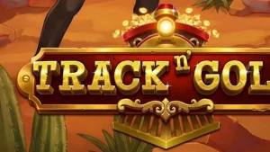 Tampilan antarmuka mobile game slot Track n’ Gold