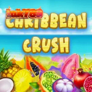 Tampilan visual slot Caribbean Crush dengan tema tropis dan mekanisme Cascade